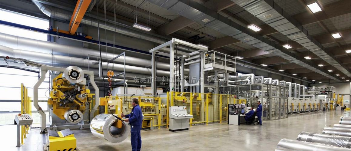 阳极氧化拉丝铝卷生产线