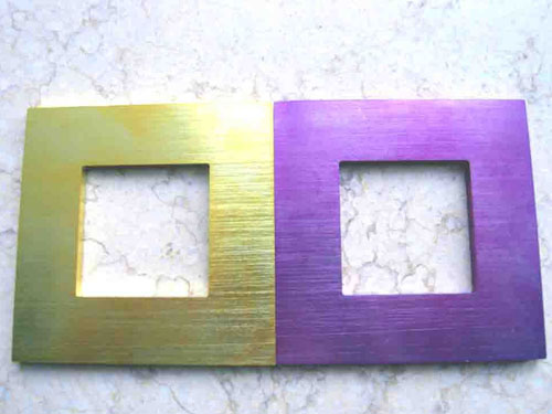 彩色拉丝铝板框