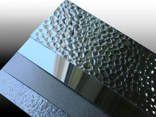 进口安铝镜面铝花纹