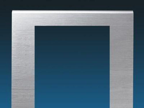 开关面板拉丝铝