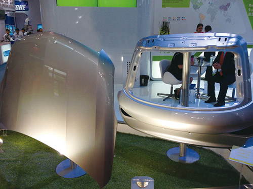 汽车后备箱铝板