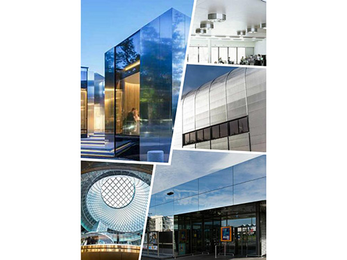 纳米涂层易清洁镜面铝用于装饰幕墙