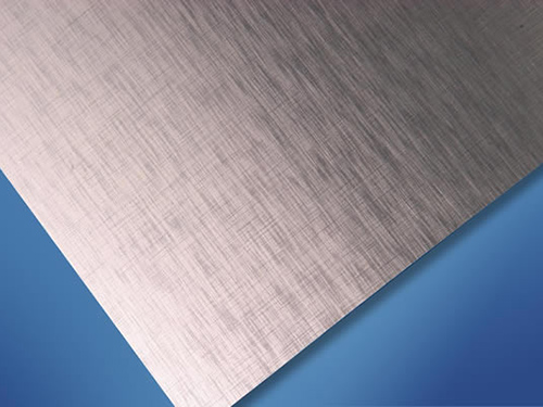 布纹银色氧化拉丝铝