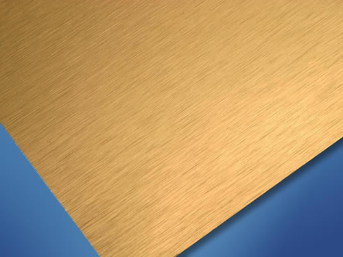 金色氧化拉丝铝