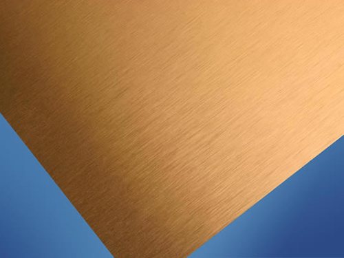 铜色氧化拉丝铝